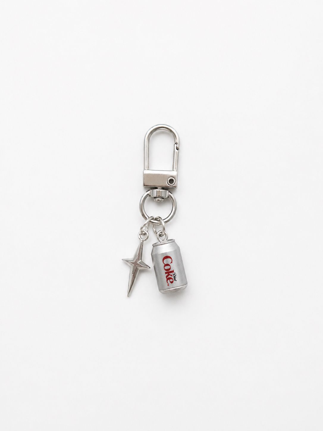 Coke Can & Star Phone Charm – Keychain Accessory