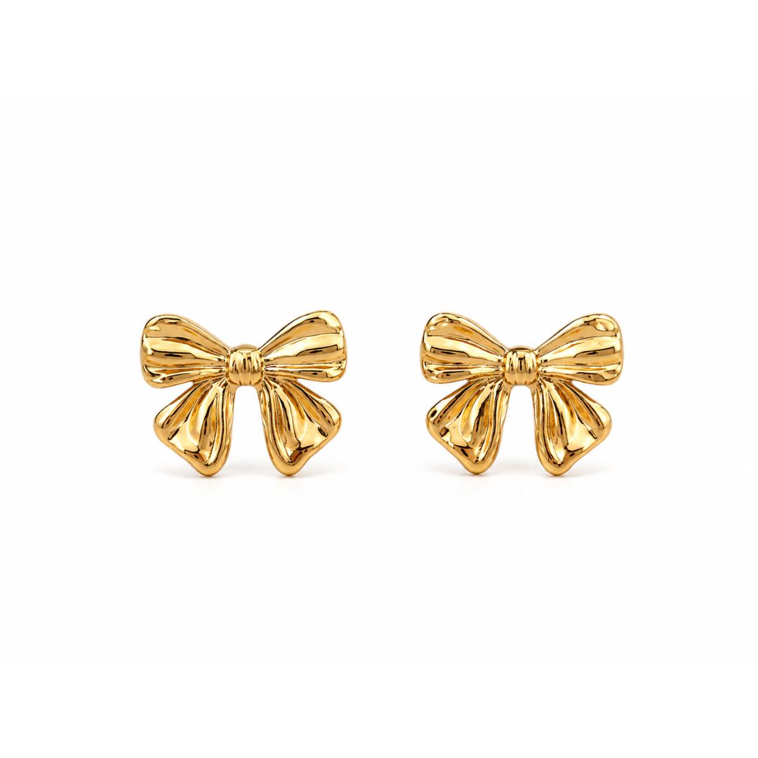 Bow Earring - Anti Tanish Earrings 