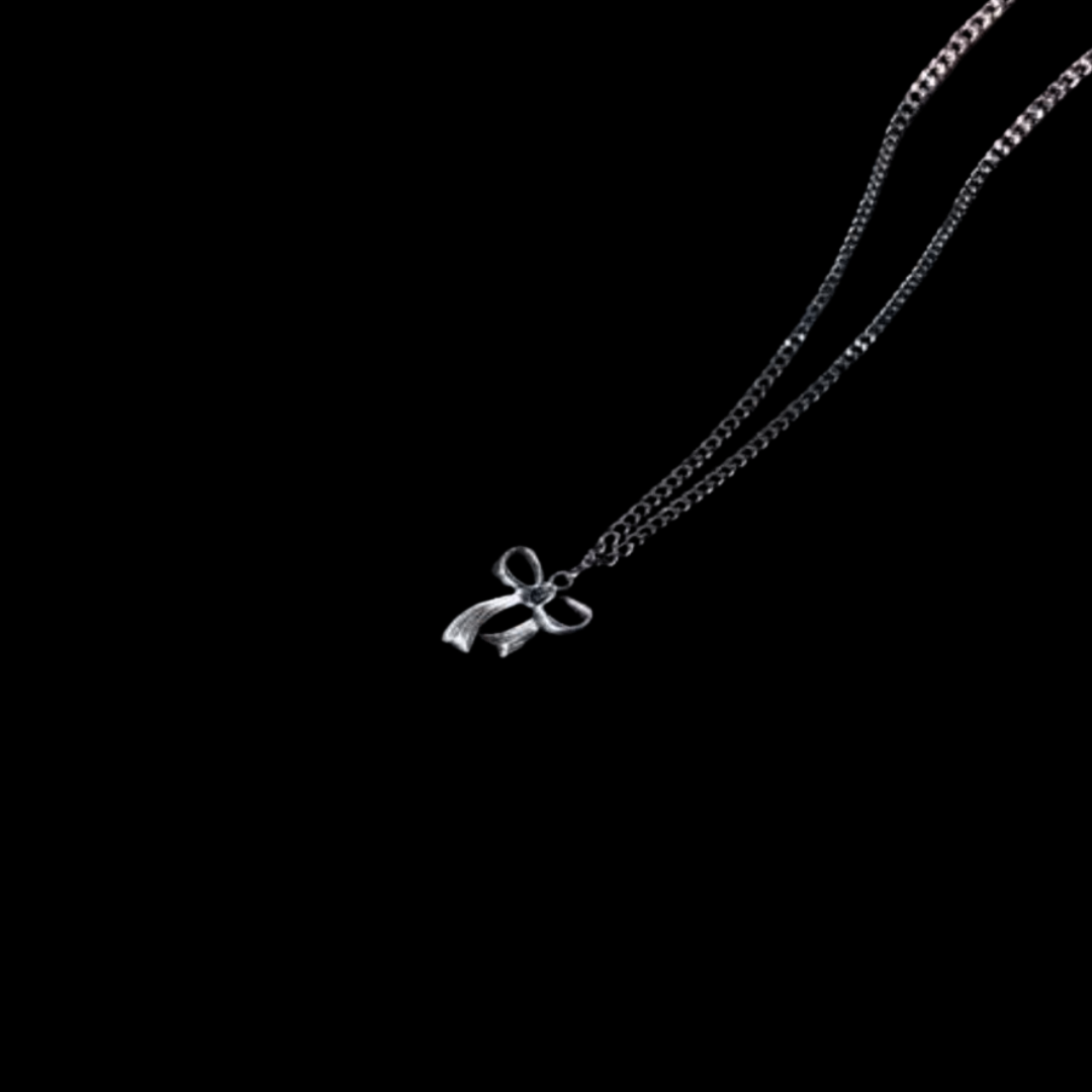 Bow Pendant Necklace