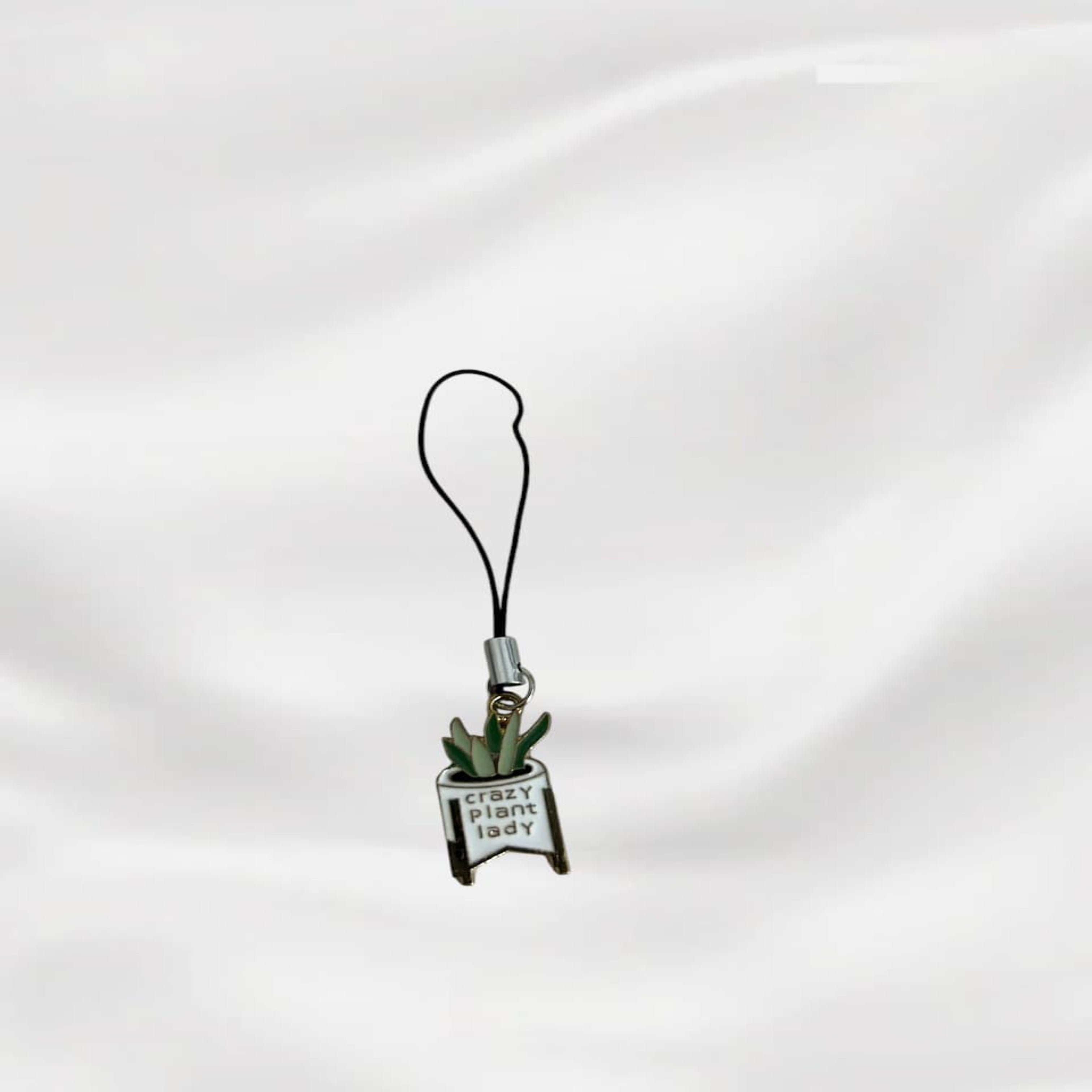 Crazy Plant Lady Phone Charm
